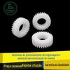 Produção de engrenagens plásticas resistentes ao desgaste com nylon contendo óleo POM poliacetal engrenagens de módulo processamento por atacado