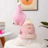 Petcircle Círculo para Mascotas Ropa para Perros y Gatos de Petcircle Suministros para Mascotas Otoño e Invierno Nuevo Suéter Rosa Trenzado