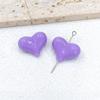 Color Caramelo Pedo Durazno Amor Agujero Recto Cuentas Durazno Cuentas Agujero Recto Pulsera Llavero Material de Cuentas Joyería Acrílica