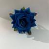 Flor Artificial de Rosa de Aproximadamente 6.5 cm Hecha de Tela Afelpada, Flor Decorativa, Ramillete, Arco de Flores, Decoración Floral, Decoración de Boda