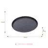 Forma Redonda de Carbono Antiaderente para Pizza, Forma de Bolo para Assar em Casa, Utensílios de Confeitaria
