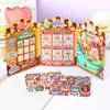 Pegatinas de Disfraces de Dibujos Animados Libro Silencioso para Niñas Papel de Disfraces sin Cortar Manualidades DIY Juguetes Educativos Hechos a Mano para Niños Venta al por Mayor