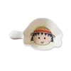 Conjunto de Louça Cartoon Fofo Chibi Maruko-Chan Tigela de Arroz Tigela com Alça Tigela para Bebê Prato de Café da Manhã Prato de Sobremesa para Uso em Dormitório Estudantil