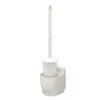 Cepillo de Inodoro con Forma de Inodoro, Cepillo de Limpieza de Inodoro de Plástico para Baño del Hogar, Cepillo de Inodoro con Mango Desmontable, Comercio Exterior Transfronterizo