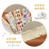 Diadema Mágica Floral con Cinta Adhesiva, Herramienta para Peinar el Cabello, Pegatina para Flequillo Lateral de la Frente, Diadema de Ala Ancha para Niñas, Accesorio para el Cabello