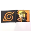 Surroundings do Naruto Carteira de Silicone do Naruto Kakashi Naruto Nuvem Vermelha Porta-Moedas Curto Carteira Unissex