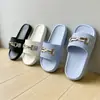Pantuflas Personalizadas de una Pieza de EVA Antideslizantes para Baño Pantuflas de Interior para el Hogar Sandalias de Pareja Comercio Exterior Transfronterizo