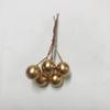 Venta al por mayor de fábrica 100 simulación espuma 10 mm Cereza 20 mm hongo maceta pastel árbol de la fortuna accesorios de Navidad