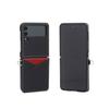 Funda de Cuero con Ranura para Tarjeta Sam Z Flip4 Plegado sin Costuras Funda de Teléfono Ultra Delgada Flip 70% de descuento Funda de Cuero para Teléfono Plegable Estilo Flip