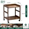 Quarto Pequeno Apartamento Mesa de Cabeceira Simples Moderna Multi-Camadas Mesa de Cabeceira Bambu Simples Madeira Maciça Prateleira de Armazenamento Casa