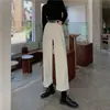 Jeans Personalizados de Cintura Alta de Pierna Ancha para Mujer, Estilo Nuevo Primavera y Otoño 2023, Jeans Casuales de Caída Larga que Realzan la Altura y Adelgazan