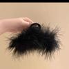 Deseo puro ins estilo horquilla de plumas parte trasera moño tocado clip de tiburón medio recogido cabello clip pequeño para cabello fábrica