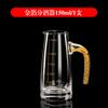 Calidad China Creativo Cristal Lámina de Oro Vaso para Licor Vaso para Bebidas Espirituosas Un Vaso Jinshan Destilería de Vino Traje Combinado Vajilla para Vino