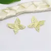Acessórios para Joias Materiais DIY Feitos à Mão Pingentes de Borboleta Pequenos em Bronze Fundido Pulseiras Colares Acessórios de Cabelo Atacado