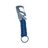 Hebilla Especial de Agente de Supervivencia Pedernal Hebilla Tejida de Forma Especial Llavero Camping Multifuncional Paracord Llavero de Colgado Rápido Accesorios