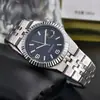 Reloj de Cuarzo Luminoso para Hombre Tipo Laojia Lu Shi Fondo Denso Serie Diario de Negocios Correa de Acero Inoxidable