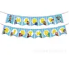Novo Brinquedo Quente Transfronteiriço Toy Story Desenho Animado Bandeira Cartão de Bolo Bandeira Cauda de Peixe Lustre Espiral Traje de Festa