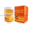 Comercio exterior transfronterizo toalla limpiadora de cúrcuma y ácido kójico limpieza facial suave algodón limpiador de cúrcuma 50 piezas