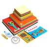 Papel de Origami Cuadrado Colorido Huiyile Mezclado 10 Colores 100 Hojas Manualidad DIY Infantil Papel de Colores para Preescolar Fy