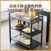 Suporte de Vegetais em Ferro para Restaurante de Hot Pot, Prateleira de Armazenamento Simples de Cozinha em Camadas, Suporte para Ingredientes, Uso Comercial