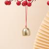 Sinos de Vento de Corda de Celebração de Natal Requintados Acessórios de Sino de Cobre DIY Metal Sinos de Vento de Natal Pequenos Ornamentos Fabricante Atacado