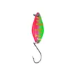 Cuchara Kusro Cuchara de Metal Lentejuelas en Forma de Señuelo Señuelo Falso de Colores Señuelo Micro para Arroyos de Agua Dulce para Dace Trucha