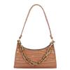 Bolso de diseño de nicho para mujer, nuevo bolso de cocodrilo de moda para otoño e invierno, bolso de hombro de mano de celebridad de Internet.