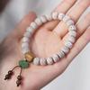 Decoração de pulseira de contas de bodhi em formato de balde de estrela e lua DIY de bambu Xiangyun, especificações de atacado de fábrica 8 x 10 para homens e mulheres, rosário literário