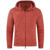 2025 Nueva Chaqueta Casual Cruzada de Terciopelo Austriaco de Doble Cara para Hombre, Cardigan con Cremallera, Chaqueta con Capucha, Ropa para Hombre