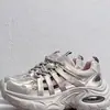 Zapatos de Malla para Mujer con Suela Gruesa que Aumentan la Altura 2025 Verano Delgados Huecos Transpirables Zapatos de Papá Sandalias Cerradas Casuales Deportivas para Mujer