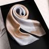 Bufanda Coreana de Estilo Coreano para Primavera y Otoño, Bufanda de Seda Elegante y Atmosférica para Mujer, Tendencia de Moda, Bufanda de Seda Dulce y Cálida
