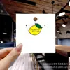 Broche de desenho animado personalizado broche de metal fofo em forma de gota de óleo acessórios para roupas bolsas acessórios de crachá broche