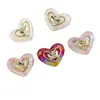Cadena para Teléfono Móvil de Lingote en Forma de Corazón Pulsera de Cadena de Mano con Cuentas Accesorios Llavero Colgante para Bolso Accesorios de Joyería con Cuentas DIY
