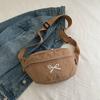 Bolso Casual de Moda con Lazo 2025 Verano Nuevo Elegante Bolso de Hombro Cruzado Bolso de Tela Bolso de Mujer de Alto Valor Versátil