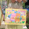 Lindo Bolso de Mano de Tamaño Pequeño Bolsa de Regalo Bolsa de Papel Grande Exquisita Estilo Ins Temporada de Graduación Embalaje para Regalo de Cumpleaños Compañero