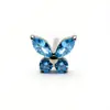 Pendientes de Mariposa de Aleación de Titanio G23/F136 con Circonita Marquesa, Tornillos para Labio con Rosca Interna, Clavos para Cartílago, Joyería para Piercings