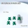 Estilo Ins Flash Urso Desenho Animado Liga de Joias para Nail Art Colorido Dopamina Coelho Biscoito Adesivo para Unha Venda por Atacado