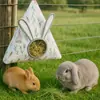 Nueva Bolsa de Heno para Mascotas de Amazon para Conejos, Hámsters, Mascotas Pequeñas, Bolsa Colgante para Alimentar Chinchillas y Cobayas
