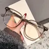 Novos Óculos Planos Antiluz Azul da Moda no Mesmo Estilo das Celebridades da Internet, Adequados para o Deslocamento Diário, Podem Ser Equipados com Lentes de Grau, Armações de Óculos Ultra-Leves