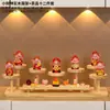 Decorações Estilo Chinês do Pequeno Deus da Riqueza para Entrada, Gabinetes de TV, Ornatos do Deus da Riqueza dos Cinco Caminhos para Escritório e Casa, Presentes de Inauguração e Abertura