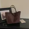 Shuai Mi Home 2026 Outono Nova Bolsa Tote Elegante com Estampa de Leopardo para Mulheres, Bolsa de Mão Estilo Coreano, Bolsa de Ombro para Sob o Braço, Tendência