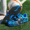 Zapatos de Fútbol de Primavera y Verano Nuevo Estilo con Tacos Rotos, Tenis de Moda para Hombre y Mujer para Césped, Tenis de Velcro de Caña Baja, Zapatos con Tacos