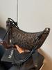 Bolso de Leopardo Súper Fire Niche para Mujer 2024 Nuevo Otoño Versátil Cruzado Bolso Dumpling Popular Explosiones Bolso de Vaca