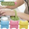 Apoio de pulso para mesa de escritório pequena almofada descompressão Apoio de pulso para mouse digitador de escritório resistente ao desgaste