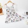Pijama Infantil 2025 Verão Algodão Bolha Fino Princesa Crianças Maiores Roupa de Casa Pijama de Alcinha Infantil