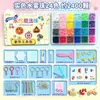 Set Completo de Cristal Luminoso Personalizado Juguetes para Niños Rompecabezas Educativos DIY Juguetes Cuentas Mágicas para Niñas Regalo de Cumpleaños