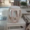 Silla de Madera Maciza sin Acabado con Respaldo de Peine, Silla con Forma de Luna, Silla de Roble con Respaldo de Libro, Silla de Manzano Silvestre, Silla de Madera a Cuadros sin Acabado, Completamente Ensamblada