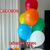 Balões de Látex em Cores Retrô, Série de Cores Macaron, Balões Espessos de 10 Polegadas para Decorações de Aniversário Infantil, Balões Flutuantes de Número