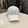 Nueva gorra de béisbol unisex con letra bordada, estilo callejero, versátil para proteger del sol, nueva moda primavera-verano