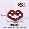 Cuentas Sueltas de Sándalo Taoxue, Pulseras y Accesorios, Cuentas Espaciadoras para Manualidades, Collares de Cuentas de Buda, Accesorios para Pulseras Bodhi